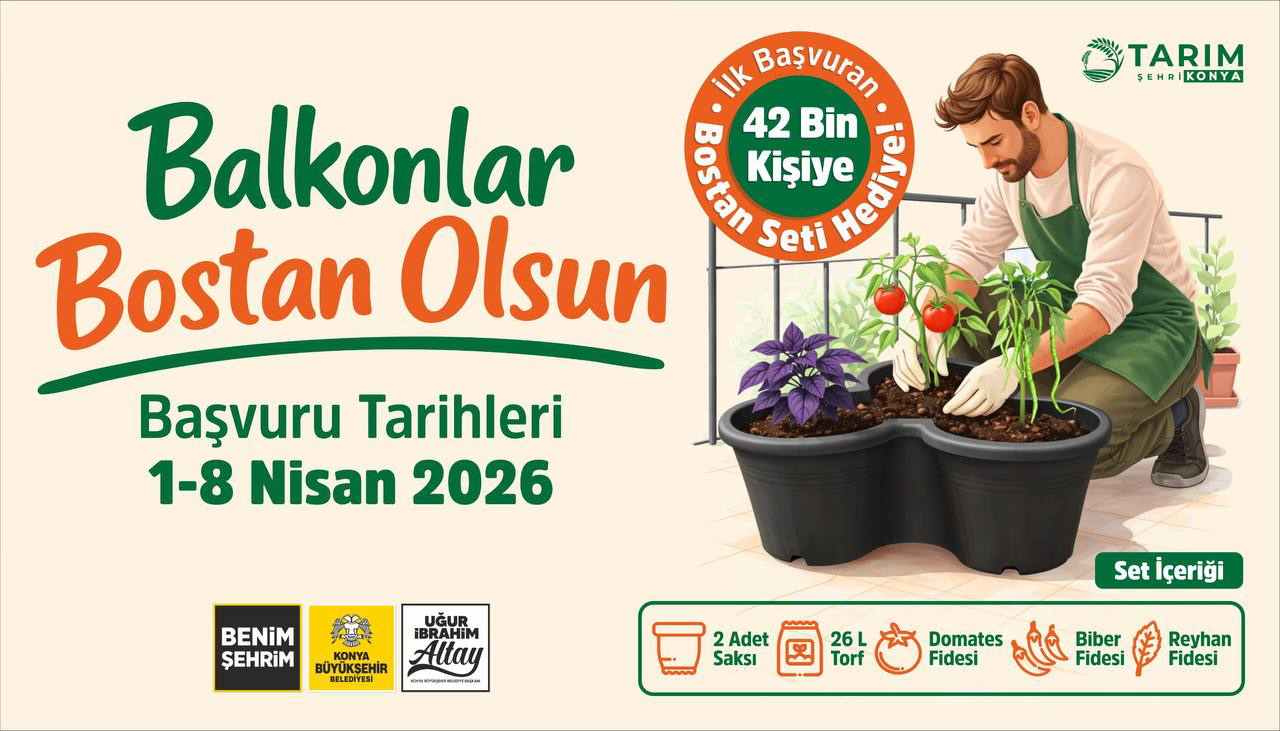 Balkonlar Bostan Olsun - Başvuru Bilgileri